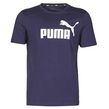 Puma  ESSENTIAL TEE  Tričká s krátkym rukávom Námornícka modrá