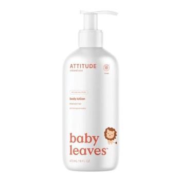Attitude Detské telové mlieko s vôňou hruškovej šťavy Baby Leaves (Body Lotion) 473 ml