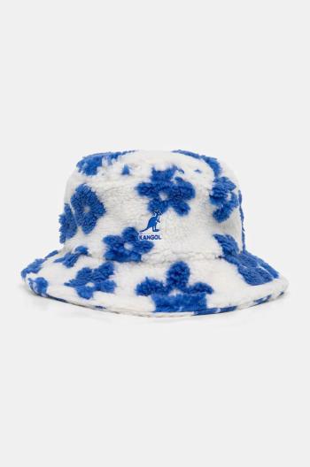 Klobúk Kangol FLORAL FLEECE biela farba, K5422.WB122