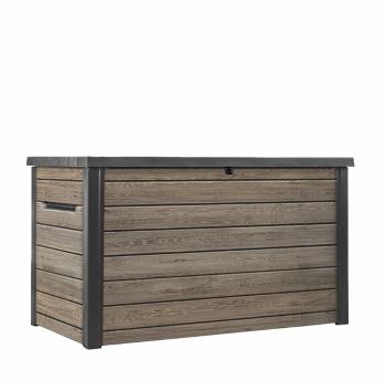 KETER Záhradný úložný box DECO DASHBOARD STORAGE 870L | jaseň