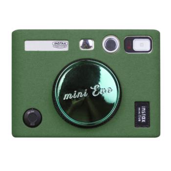 PULUZ SOFT Silikónový obal pre Instax Mini EVO zelený