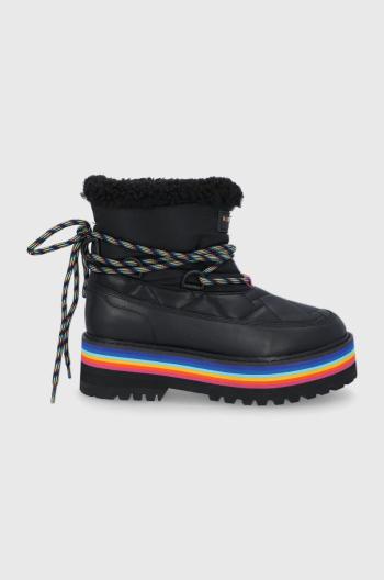 Snehule Kurt Geiger London Toronto Rainbow čierna farba