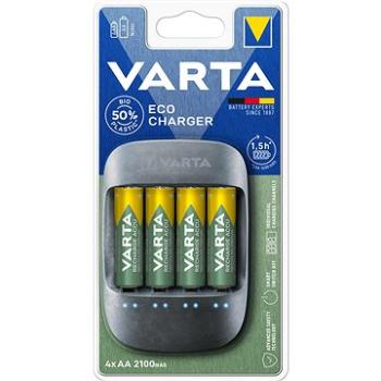 VARTA nabíjačka Eco Charger + 4 AA 2 100 mAh Reycled R2U (57680101451)