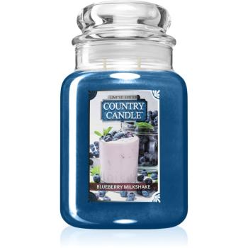 Country Candle Blueberry Milkshake vonná sviečka 737 g