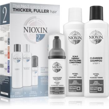 Nioxin System 2 Natural Hair Progressed Thinning darčeková sada proti vypadávaniu vlasov unisex