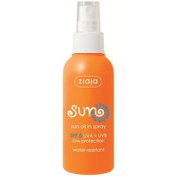 ZIAJA Sun Olej na opaľovanie v spreji SPF 6 vodoodolný 125 ml (5901887030379)