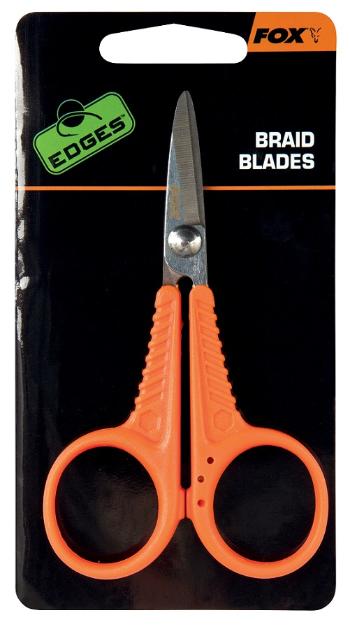 Fox nožnice edges micro scissors orange