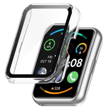 PC FULL COVER Plastový kryt so sklom pre Huawei Watch Fit 2 / Fit 2 Active priehľadný