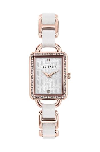 Hodinky Ted Baker dámske, biela farba