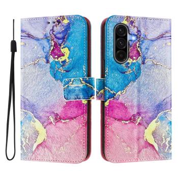 ART Peňaženkový kryt pre Samsung Galaxy A26 PINK MARBLE