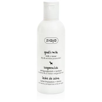 Ziaja Goat's Milk čistiace mlieko a pleťový toner 2 v 1 200 ml