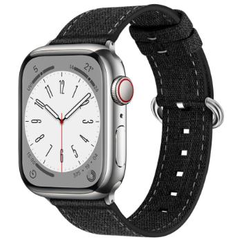 BStrap Denim remienok na Apple Watch 38/40/41mm, black (SAP015C01)