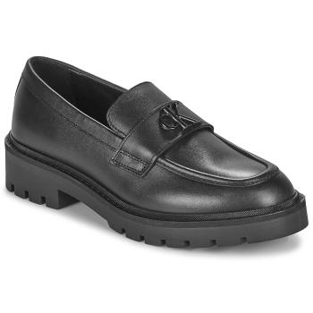 Calvin Klein Jeans  FLATFORM LOAFER HW MGLTH  Mokasíny Čierna