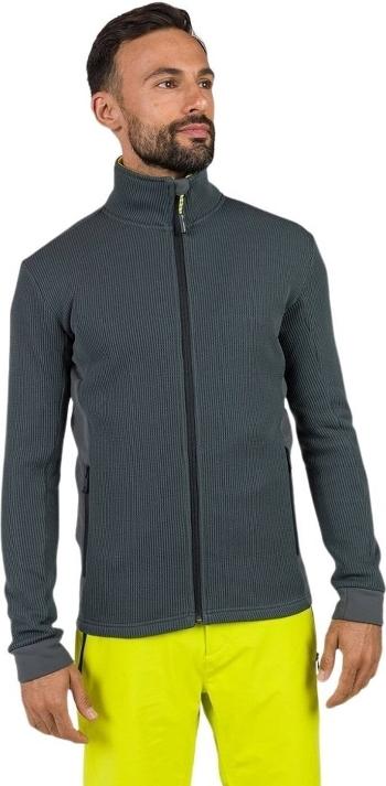 Rossignol Cieloalto Full Zip Fleece Onyx Grey M Mikina