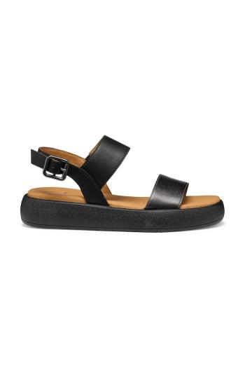Sandále Geox D CAMALEI dámske, čierna farba, na platforme, D550NA 0NFBC C1223