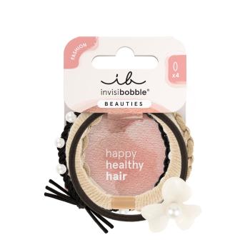 Invisibobble Gumička do vlasov Beauties Flower Pearl 4 ks