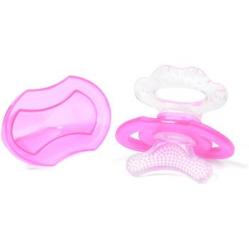 BabyOno Teether hryzadielko 3m+ Pink 1 ks