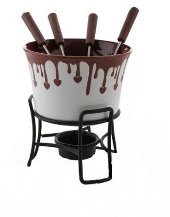 Fondue készlet BANQUET DARK CHOCO A11612