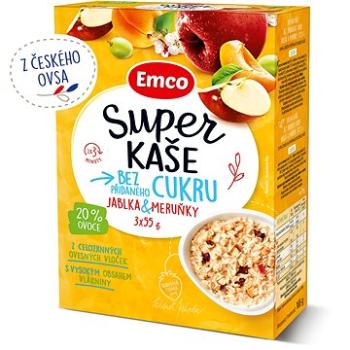 Emco Super kaša Jablká & Marhule 3× 55g (8595229924807)