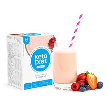 KetoDiet Proteínové smoothie – príchuť lesná zmes (7 porcií) (8594181012362)