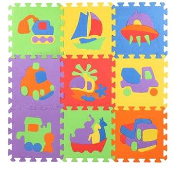 Teddies Penové puzzle Dopravné prostriedky 10 ks (8592190310332)