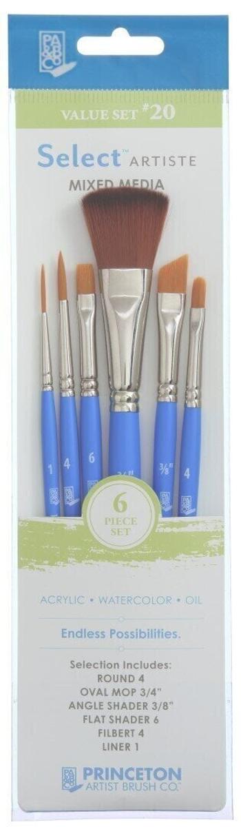 Princeton Brush Selectartiste Multi-Technique Sada štetcov 6 ks