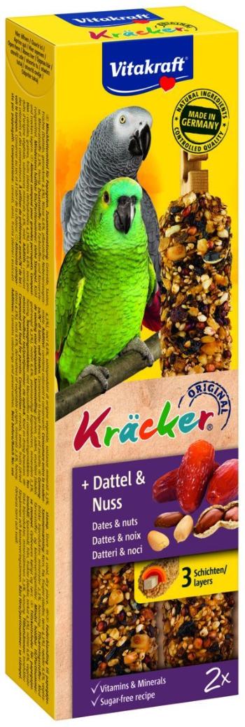 VITAKRAFT Kräcker veľký papagáj datle+orechy 2 ks