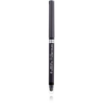 L’Oréal Paris Infaillible Grip 36h Gel Automatic Liner gélová ceruzka na oči s aplikátorom odtieň 03 Taupe Gray 0,4 g