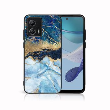 MY ART Ochranný kryt pre Motorola Moto G53 5G BLUE MARBLE (141)