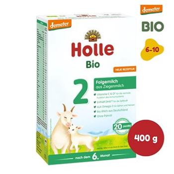 HOLLE BIO Detská mliečna výživa na báze kozieho mlieka 2 - 1× 400 g (7640161878174)