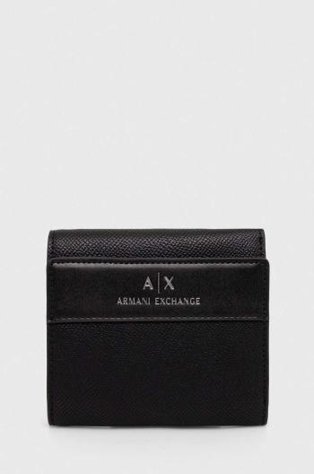 Peňaženka Armani Exchange dámska, čierna farba, 948530 4R755