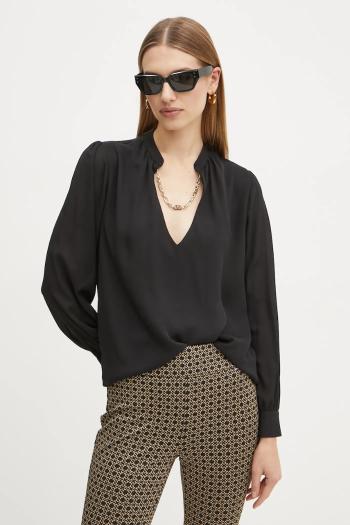 Blúzka Marciano Guess GRETA dámska, čierna farba, jednofarebná, 5RGH05 7142A