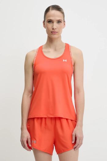 Tréningový top Under Armour Tech Knockout oranžová farba, 1389851