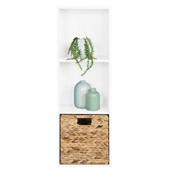 Raft Svion, alb, 30 x 28 x 89 cm, alb