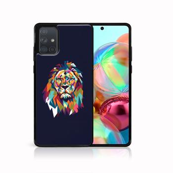 MY ART Silikónový kryt Samsung Galaxy A71 LION (246)