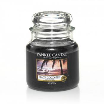 YANKEE CANDLE 1254004E SVIECKA BLACK COCONUT/STREDNA