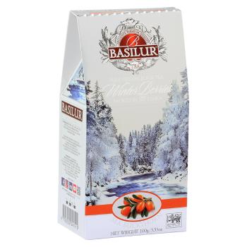 BASILUR Winter berries sea buckthorn čierny čaj 100 g