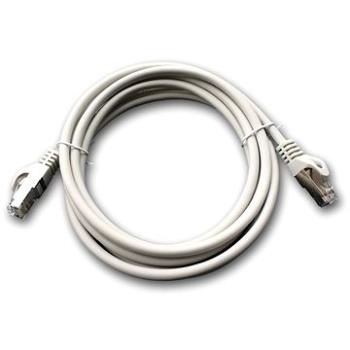 Datacom Patch cord S/FTP CAT6A 2 m sivý (1692)