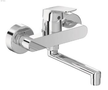 Drezová batéria Ideal Standard CeraFlex 150 mm chróm B1730AA