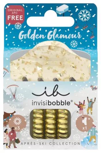 Invisibobble Súprava vlasových doplnkov Apres Ski Golden Glamour