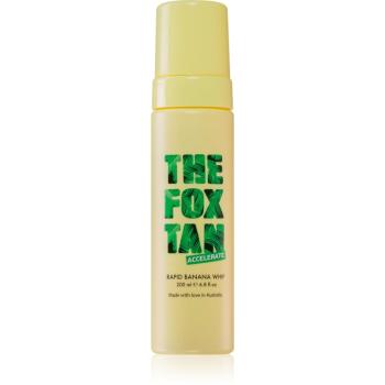 The Fox Tan Rapid Banana Whip prípravok pre urýchlenie a predĺženie opálenia bez ochranného faktoru 200 ml