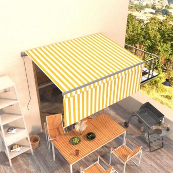 Ručne zaťahovacia markíza s roletou 400x300 cm Dekorhome