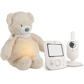 Philips Avent Baby Monitor SCD891/26+NATTOUSleepy Bear Beige dárková sada pro miminka 0 m+