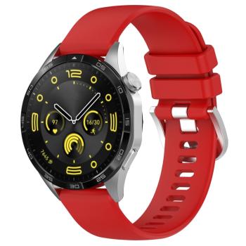 SILICONE Vymeniteľný remienok pre Huawei Watch GT 5 Pro 46mm červený