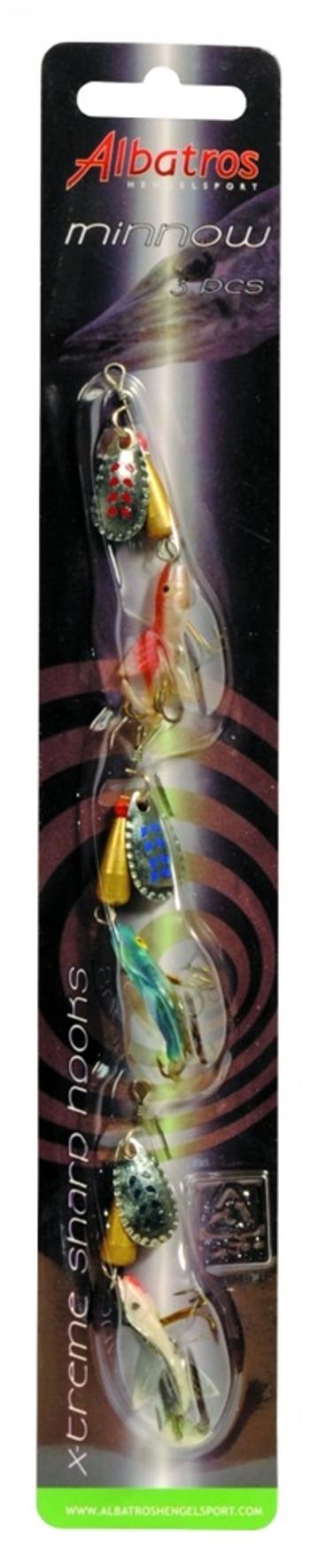 Albatros třpytky spinnerkit minnow 6 g 3 ks