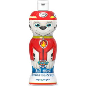 Nickelodeon Paw Patrol Shower Gel & Shampoo sprchový gél a šampón 2 v 1 pre deti Marshall 400 ml