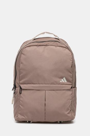 Ruksak adidas Performance GYM dámsky, hnedá farba, veľký, jednofarebné, JM2740