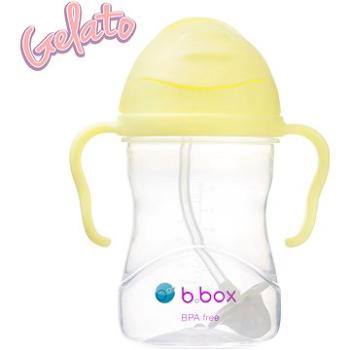 B.Box Hrnček o slamkou Gelato – banana split 240 ml (9353965005223)
