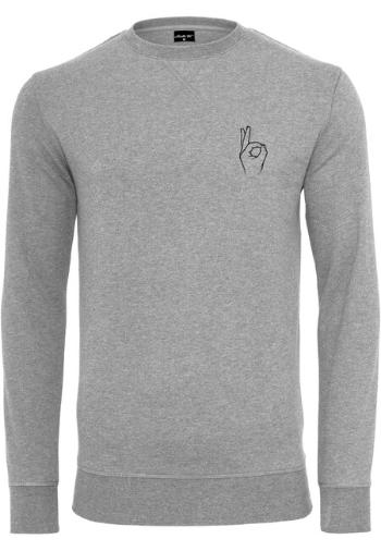 Mr. Tee Easy Sign Crewneck grey - XL