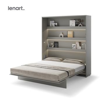 Dig-net nábytok Sklápacia posteľ Lenart BED CONCEPT BC-13 sivá | 180 x 200 cm